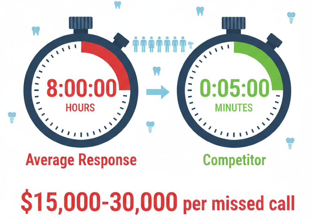 Why 80% of Your Expensive Marketing Leads Never Become Implant Patients: How AI Scoring Solves the Prioritization Crisis