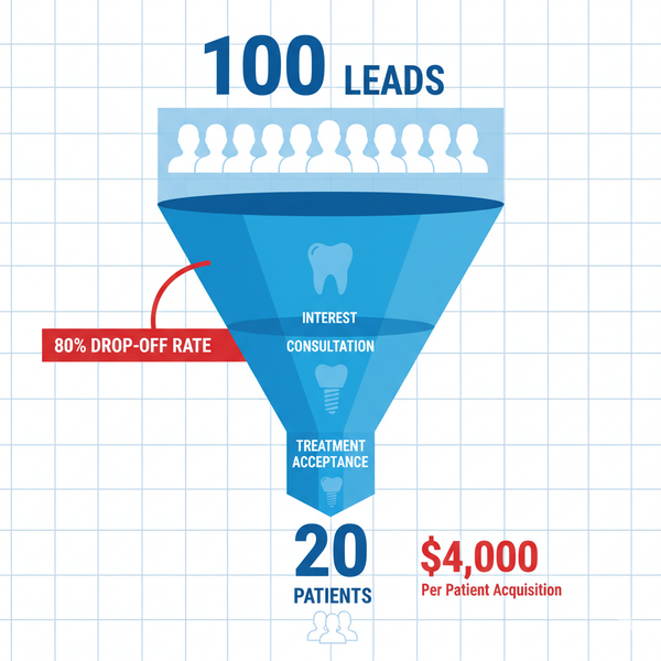 Why 80% of Your Expensive Marketing Leads Never Become Implant Patients: How AI Scoring Solves the Prioritization Crisis